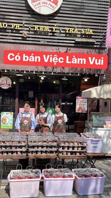 10 nhân viên bán hàng tào phớ kem ý bánh ngọt. Việc làm tại Quận Đống Đa Hà Nội được đăng bởi Vua Tào Phớ hình 1