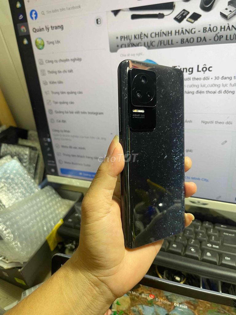 Xiaomi Redmi K50 8+3GB/128GB Đen. Mua bán Điện thoại tại Quận Gò Vấp Tp Hồ Chí Minh được đăng bởi Anh Tùng hình 1