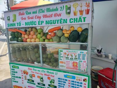 BÁN TỦ NƯỚC ÉP TRÁI CÂY +  XE BÁNH MÌ  + THÙNG ĐÁ. Mua bán Nội thất, đồ gia dụng khác tại Huyện Hóc Môn Tp Hồ Chí Minh được đăng bởi Thảnh