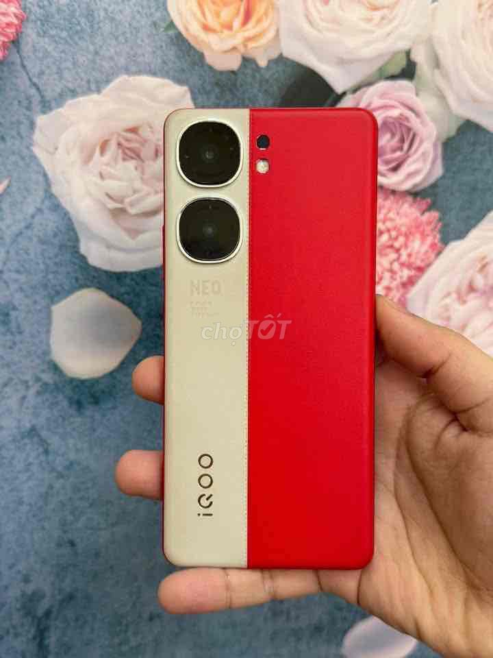Vivo iQOO Neo 9 Đỏ 256GB BH 3th có trả góp. Mua bán Điện thoại tại Quận Thanh Khê Đà Nẵng được đăng bởi Bèo Mobile Store hình 1