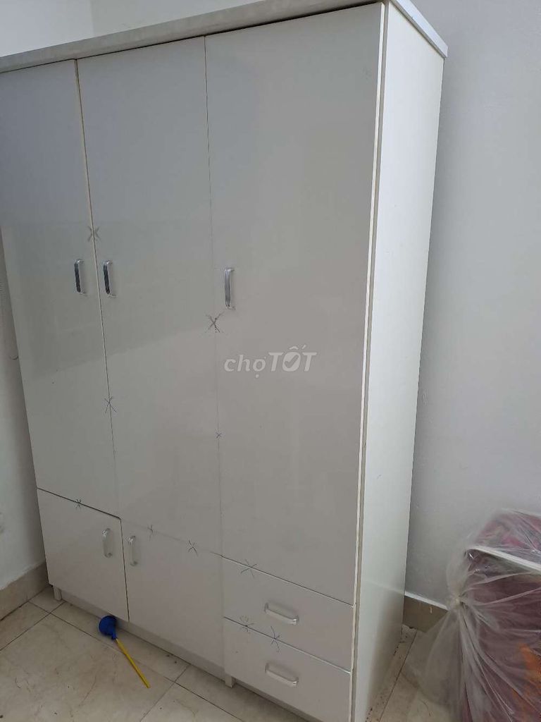 Tủ quần áo 3 cánh bằng nhựa đã qua sử dụng. Mua bán Tủ, kệ gia đình tại Quận Nam Từ Liêm Hà Nội được đăng bởi An hình 1