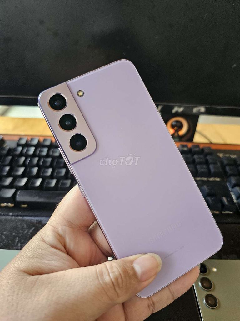Samsung S22 128GB Tím Snap 8 Gen 1. Mua bán Điện thoại tại Thành phố Buôn Ma Thuột Đắk Lắk được đăng bởi Phúc Khang Mobile hình 1