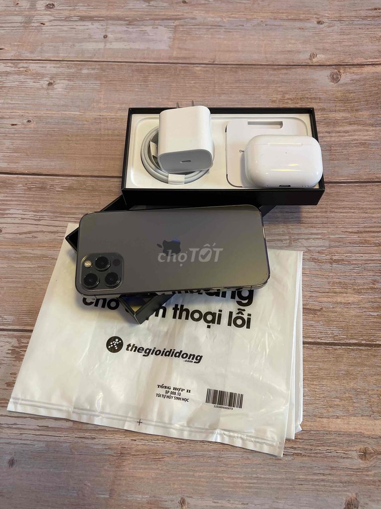 iPhone 12 Pro 256G QTế Zin Chuẩn Apple Pin Zin 90%. Mua bán Điện thoại tại Quận Gò Vấp Tp Hồ Chí Minh được đăng bởi Vượng Kim Phát hình 1