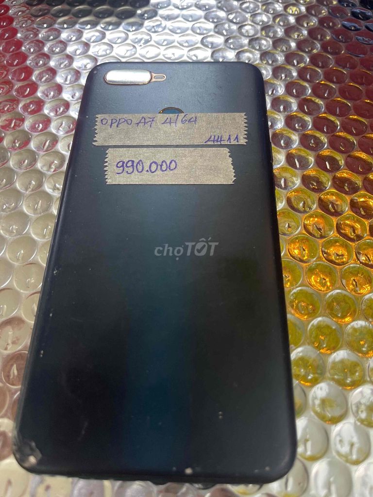 Oppo A7 4GB/64GB Đen. Mua bán Điện thoại tại Quận Ninh Kiều Cần Thơ được đăng bởi Cầm Đồ Anh Quý hình 1
