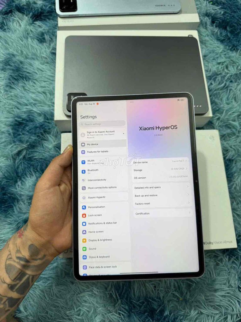 mi pad 7 máy zin đẹp cho ae trải nghiệm. Mua bán Máy tính bảng tại Quận Tân Phú Tp Hồ Chí Minh được đăng bởi Nguyễn Thắng Mobile hình 3