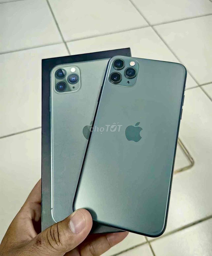 iPhone 11 Pro Max 256G Green FULLBOX APPLE 08/2023. Mua bán Điện thoại tại Quận 10 Tp Hồ Chí Minh được đăng bởi iStockHCM hình 1