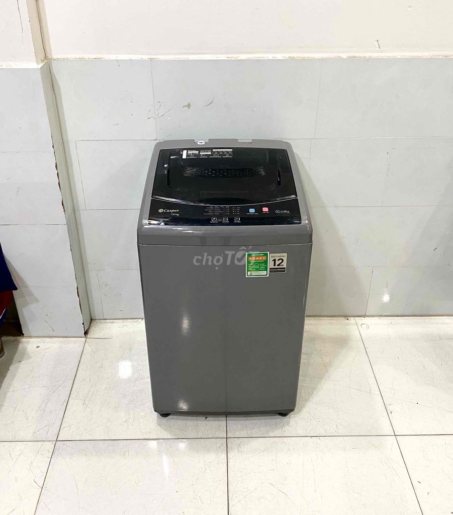 Máy giặt Casper 7.5kg Xám Đã sử dụng. Mua bán Máy giặt tại Thành phố Thuận An Bình Dương được đăng bởi ĐIỆN MÁY CŨ Trường Phát hình 1