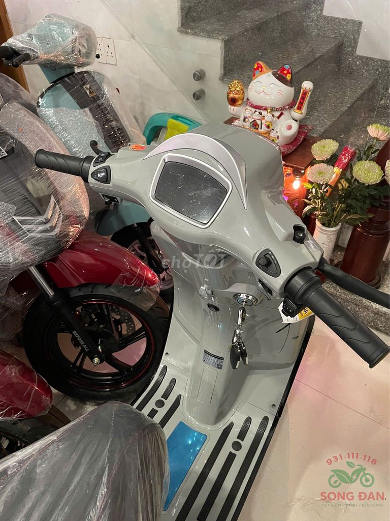 VESPA ĐIỆN - LATINA V - BEFORE ALL XE CHÍNH HÃNG. Mua bán Xe điện tại Quận Bình Tân Tp Hồ Chí Minh được đăng bởi Xe Điện Song Đan  Before NPP MN hình 3