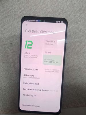 Black Shark 4 128GB Xanh đen