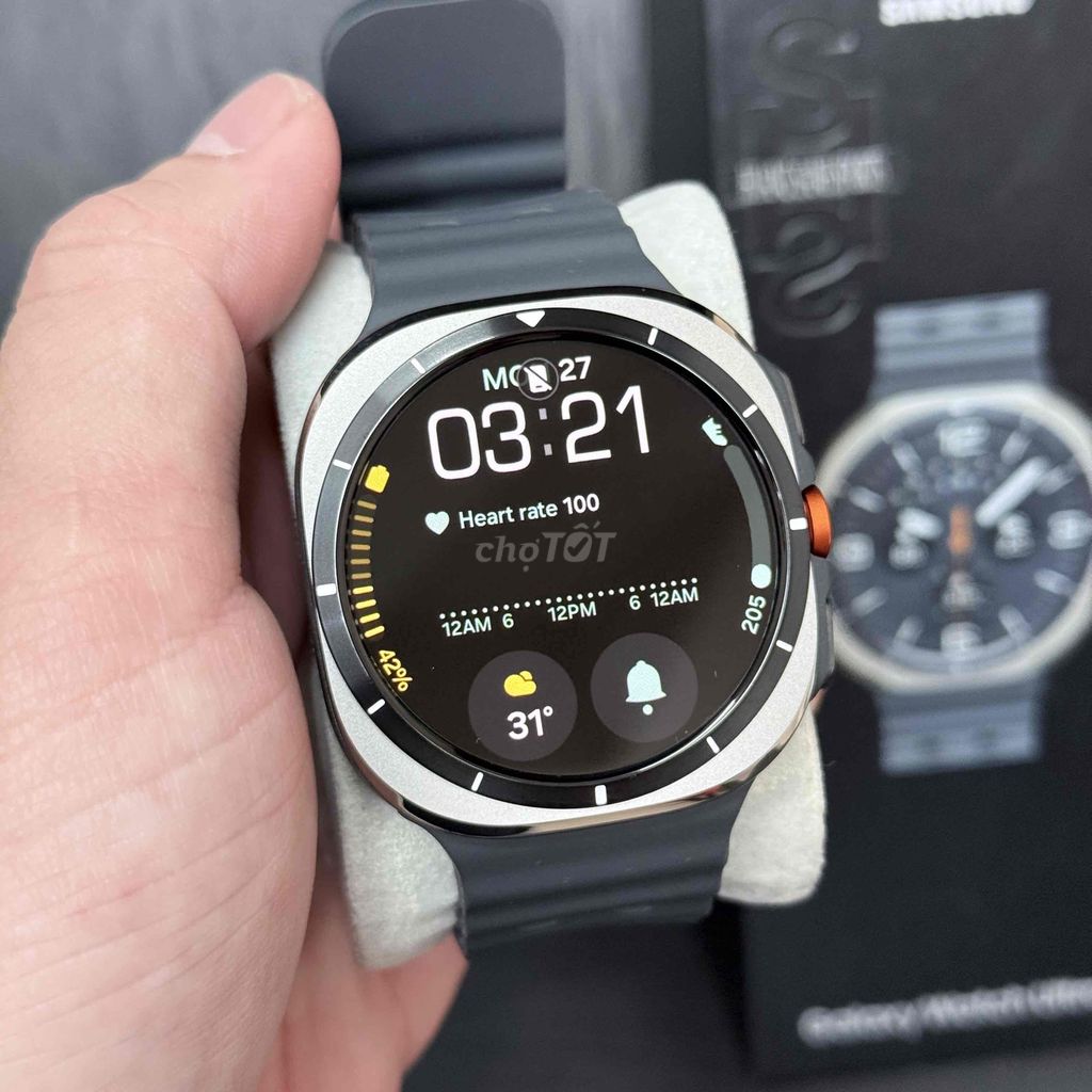 Samsung Watch 7 Ultra Black LTE CHÍNH HÃNG FULLBOX