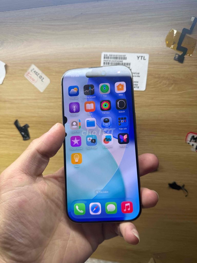 16pro 256gb Sa mạc Lock eid. Mua bán Điện thoại tại Quận Long Biên Hà Nội được đăng bởi ĐA Mobile hình 1