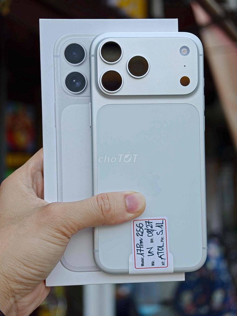 iPhone 17Promax 256GB Trắng VN Fullbox Như mới. Mua bán Điện thoại tại Quận Đống Đa Hà Nội được đăng bởi Lâm Bảo Tuyên hình 1