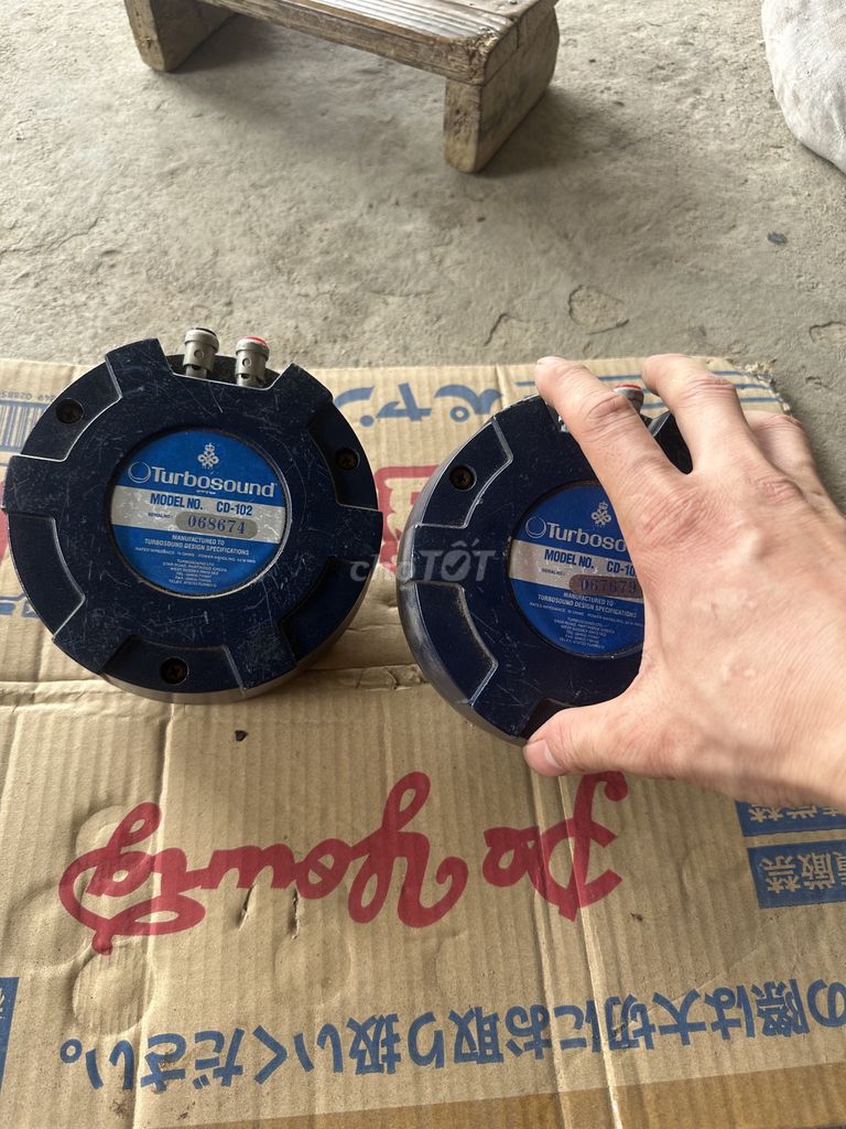 Loa treble Turbosound CD-102 đã thay coil. Mua bán Tivi, Âm thanh tại Huyện Thuỷ Nguyên Hải Phòng được đăng bởi Hoang van tiep hình 1