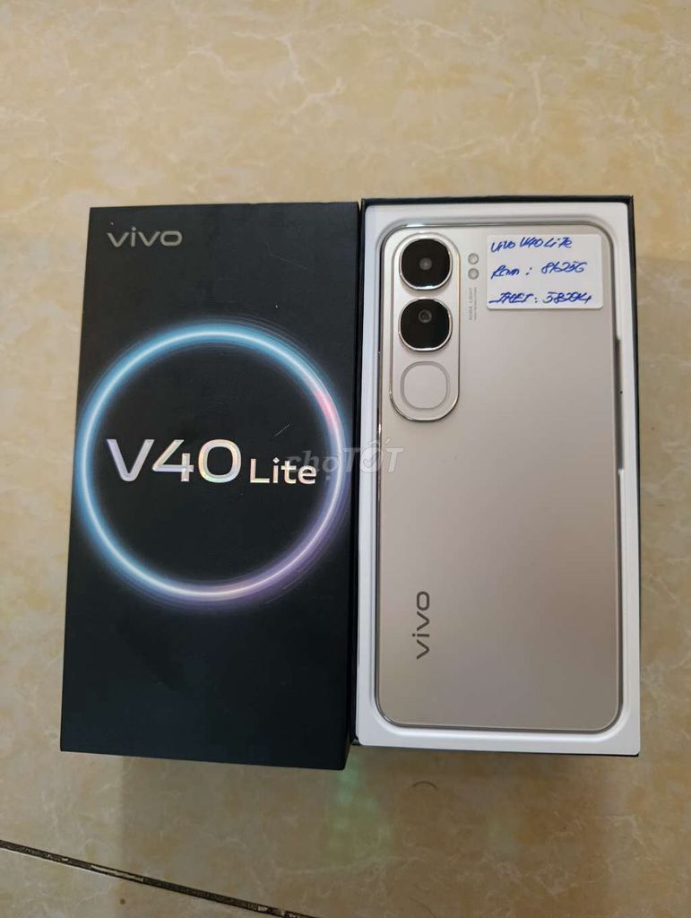 Vivo V40 Lite 256GB Bạc. Mua bán Điện thoại tại Thành phố Thủ Đức Tp Hồ Chí Minh được đăng bởi trực hình 1