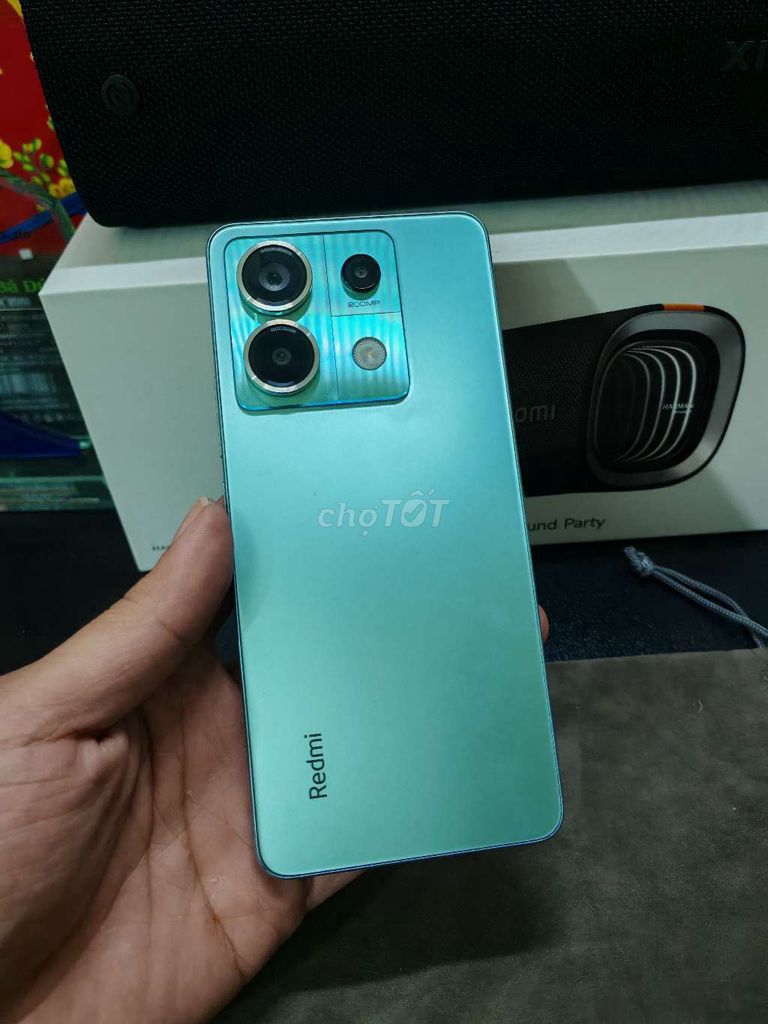 Xiaomi Redmi Note 13 Pro 5G 256GB Xanh ngọc 98-99%. Mua bán Điện thoại tại Huyện Bàu Bàng Bình Dương được đăng bởi Thanh Hùng hình 1