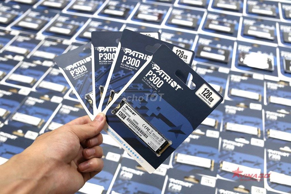 Ổ cứng SSD M2.NVME Patriot P300 128GB. Mua bán Linh kiện (RAM, Card...) tại Quận 8 Tp Hồ Chí Minh được đăng bởi Rạch Ông Computer hình 1