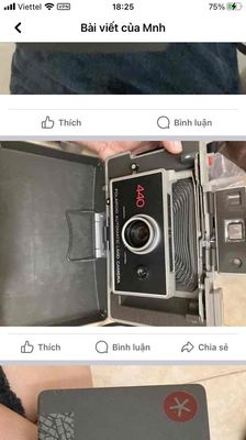 POLAROID AUTOMATIC LAND CAMERA 440 hộp
