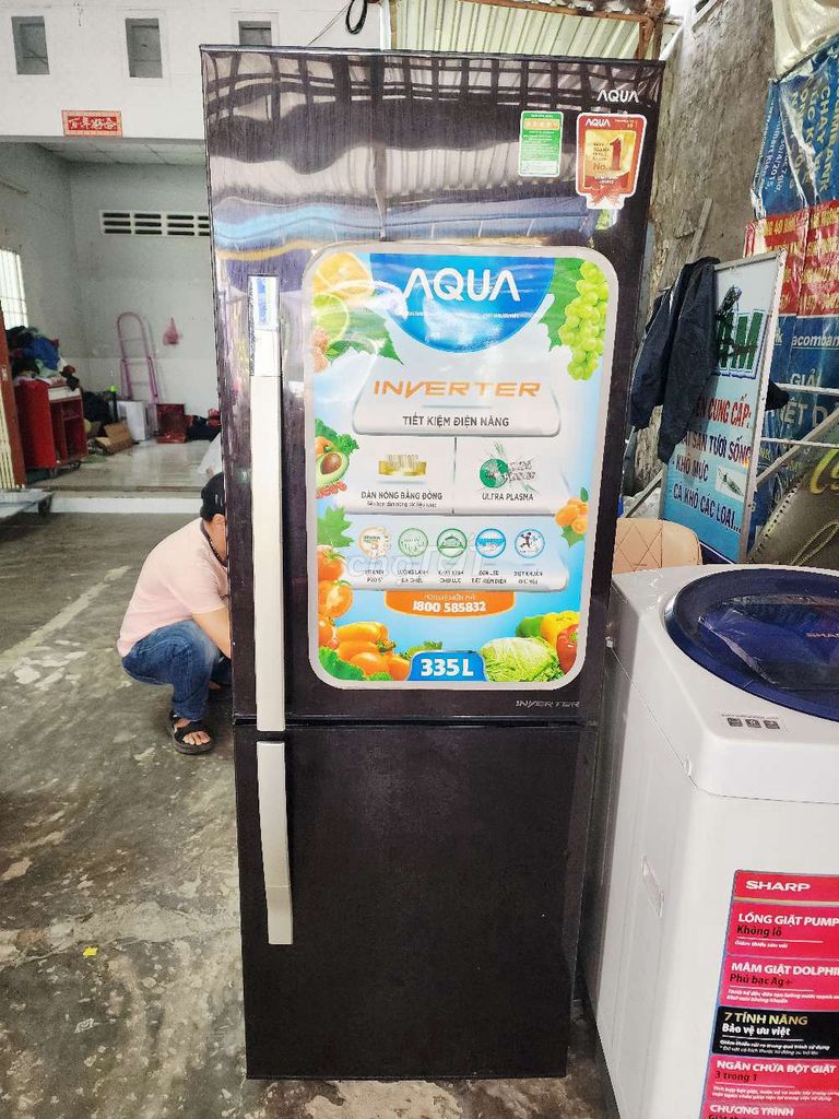 Tủ lạnh Aqua 335 lít . Mua bán Tủ lạnh tại Thành phố Rạch Giá Kiên Giang được đăng bởi Tuấn Trinh hình 1