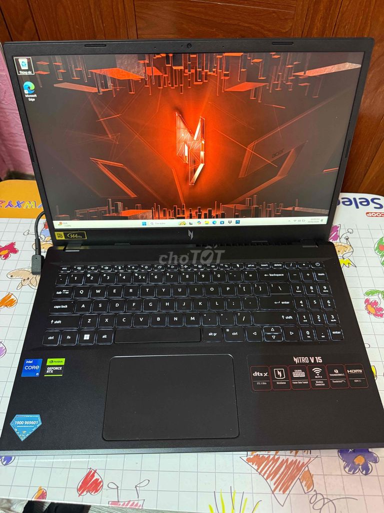 Acer Nitro V ANV15-51-57B2 i5-13420H 15.6. Mua bán Laptop tại Quận 8 Tp Hồ Chí Minh được đăng bởi Phong hình 1