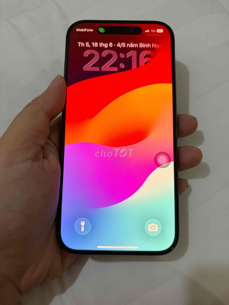 Apple iPhone 15 Pro 256GB Đen 99%. Mua bán Điện thoại tại Quận Bình Tân Tp Hồ Chí Minh được đăng bởi LBKC hình 1