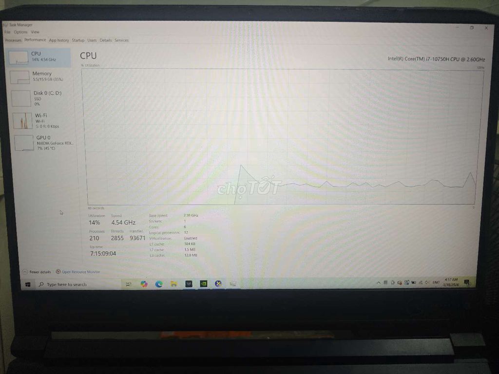 Acer Predator i7-10750H RTX 2080S. Mua bán Laptop tại Quận 1 Tp Hồ Chí Minh được đăng bởi Vỹ Nguyễn Thế hình 1