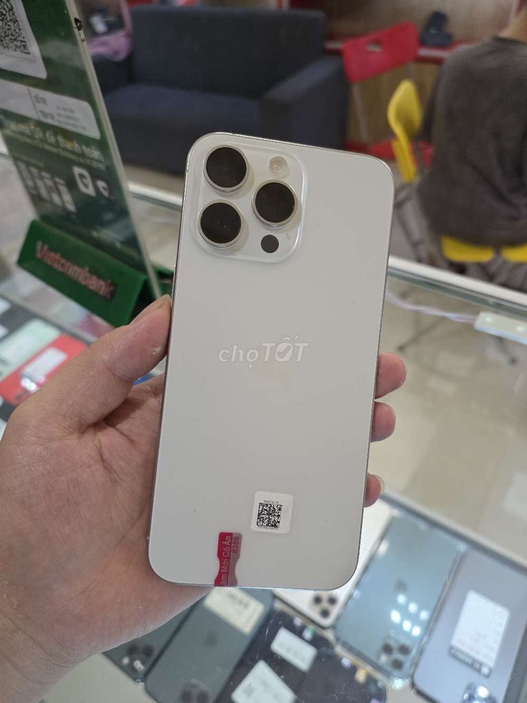 iPhone 15 Pro Max 256GB Trắng. Mua bán Điện thoại tại Huyện Ý Yên Nam Định được đăng bởi TL shop hình 1