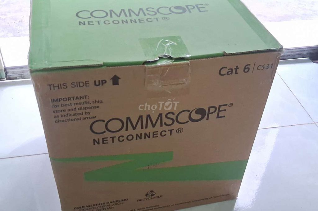 Thùng còn nguyên, Cáp mạng Commscope Cat 6 CS31. Mua bán Phụ kiện (Màn hình, Chuột...) tại Quận 8 Tp Hồ Chí Minh được đăng bởi Thanh Hải hình 1