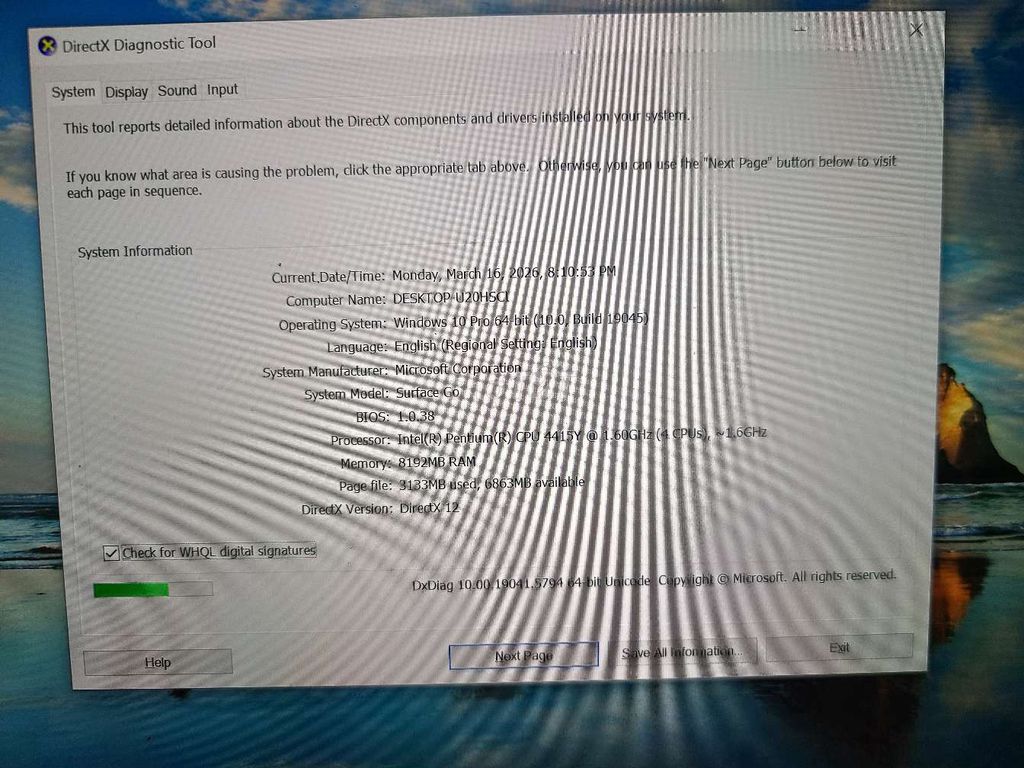 Microsoft Surface Go 1 8GB/128GB. Mua bán Laptop tại Thành phố Thủ Đức Tp Hồ Chí Minh được đăng bởi Long hình 1