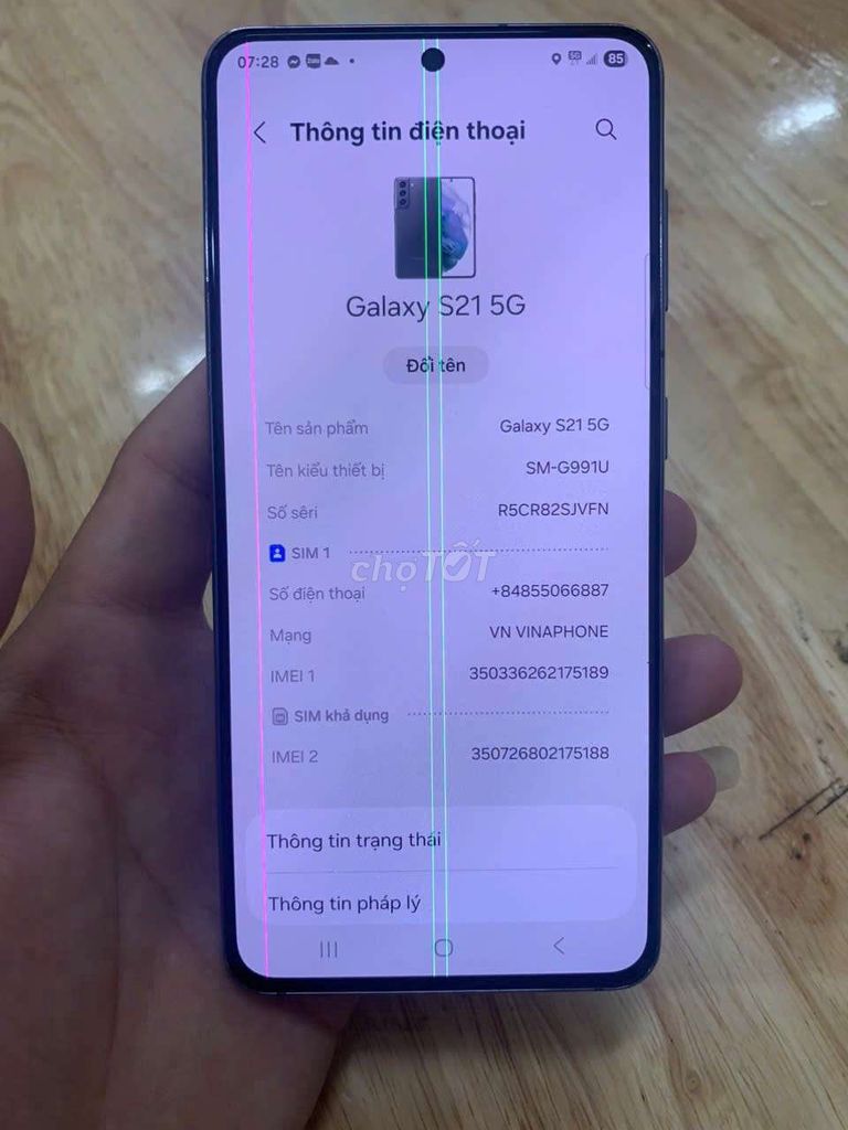 Samsung Galaxy S21 5G Đen. Mua bán Điện thoại tại Quận Thanh Xuân Hà Nội được đăng bởi Duy Sơn hình 1
