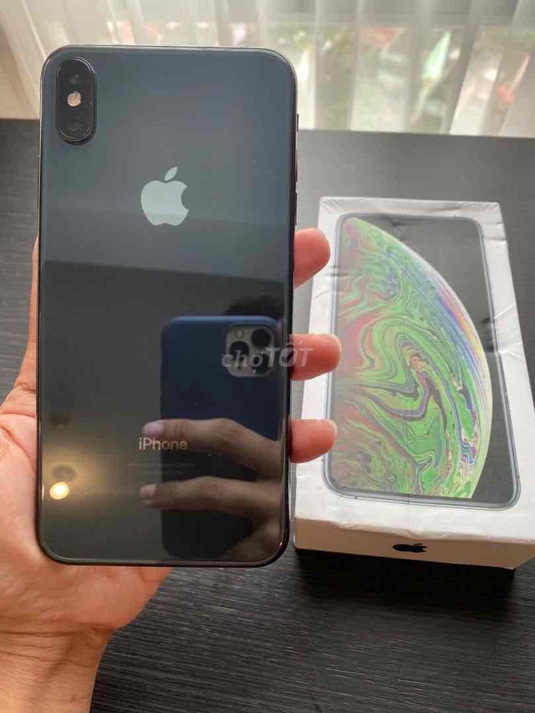 iphone xs max 64 màu Đen đập hộp còn BH 6th đẹp lu