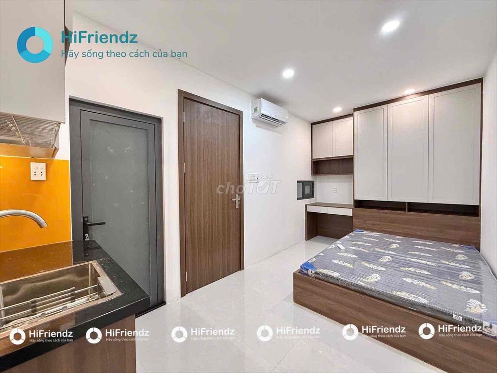CHO THUÊ PHÒNG FULL NỘI THẤT GẦN DƯƠNG QUẢNG HÀM -ĐẠI HỌC VĂN LANG IUH