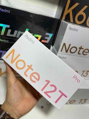 Redmi Note 12T Pro newseal 8/256 màu trắng đẹp