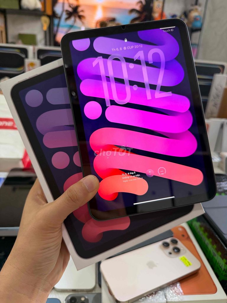 iPad Mini 6 Nhỏ Gọn 64G Xám Pin 89% Zin all keng. Mua bán Máy tính bảng tại Thành phố Thủ Đức Tp Hồ Chí Minh được đăng bởi Táo Uy Tín Chuyên Cung Cấp Sỉ Và Lẻ Tuyển Công Tác Viên hình 1