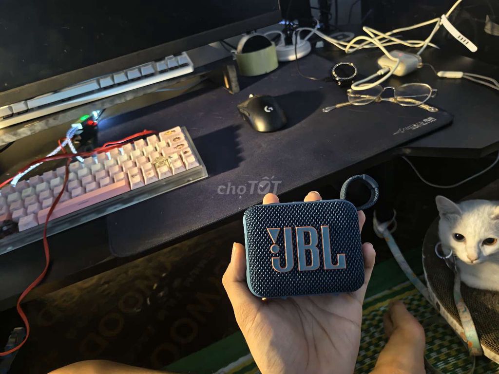 Loa Bluetooth JBL Go 4 Xanh Như mới. Mua bán Tivi, Âm thanh tại Quận Bắc Từ Liêm Hà Nội được đăng bởi Nguyễn Minh hình 1