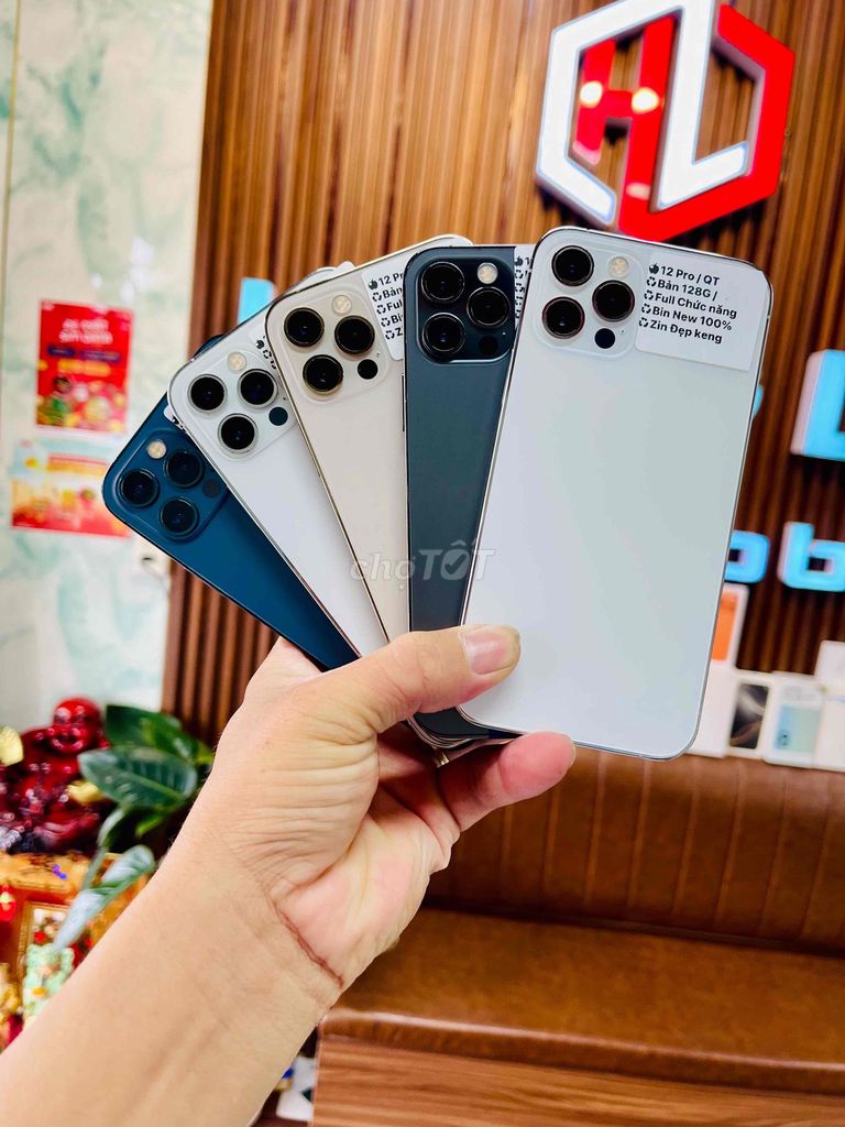 Apple iPhone 12 Pro 128GB-256GB Zin đẹp keng. Mua bán Điện thoại tại Thành phố Huế Thừa Thiên Huế được đăng bởi Hoàng Công khả  hình 1