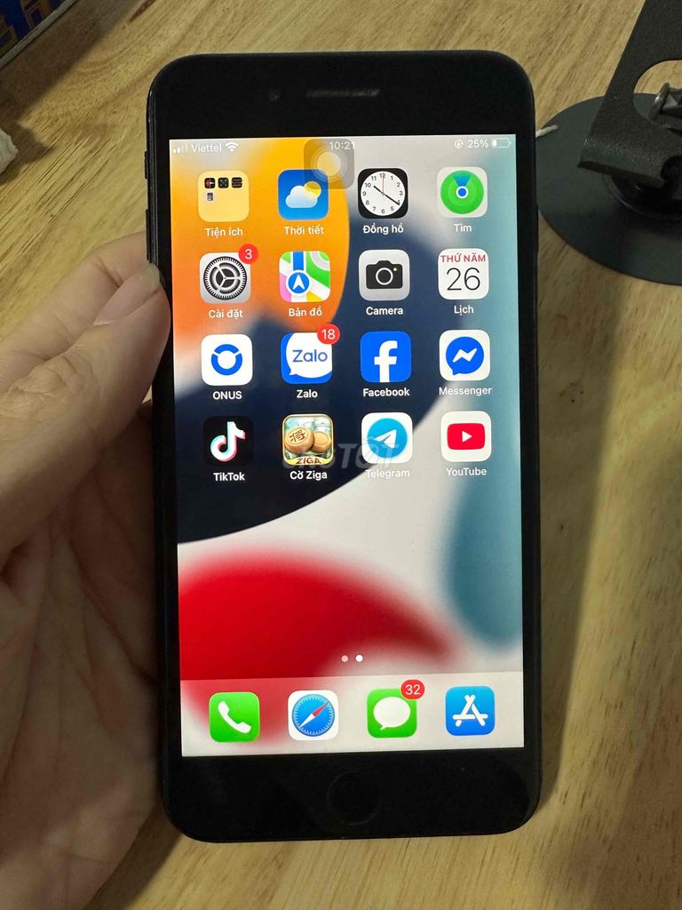 Apple iPhone 7 Plus Đen Đã dùng. Mua bán Điện thoại tại Huyện Ba Vì Hà Nội được đăng bởi Hoàng Sơn hình 1