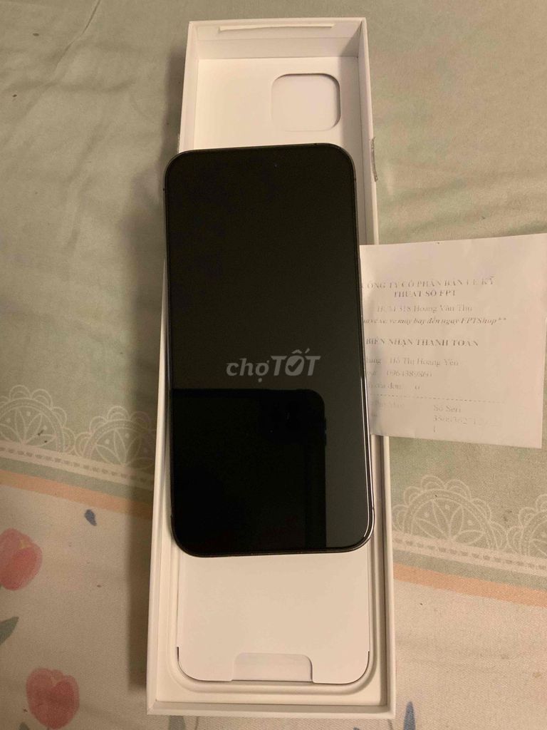 iPhone 14 Pro Max 128GB Tím fullbox + hoá đơn FPT. Mua bán Điện thoại tại Quận Tân Bình Tp Hồ Chí Minh được đăng bởi Thanh hình 1