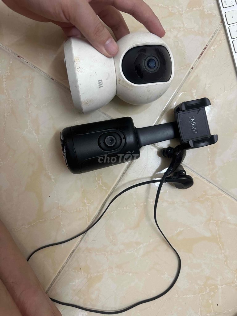 Camera xiaomi gymbal cảmbiển cócamera kèm taiAnker