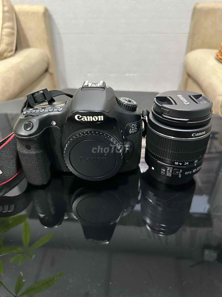 Máy ảnh Canon 60D EF-S 18-55mm Đen. Mua bán Máy ảnh, Máy quay tại Thành phố Thủ Đức Tp Hồ Chí Minh được đăng bởi Võ Duy Huynh hình 1