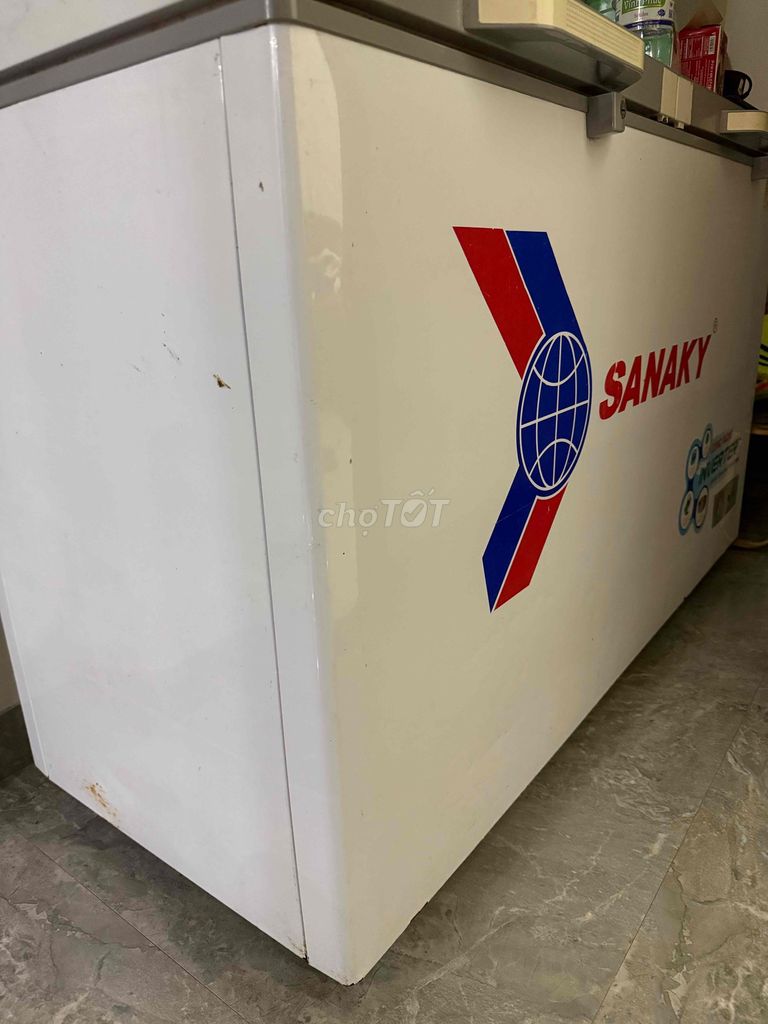 Tủ đông Sanaky VH4099A4K 400L Inverter cũ. Mua bán Tủ lạnh tại Huyện Hòa Vang Đà Nẵng được đăng bởi Phan Anh Thu hình 1