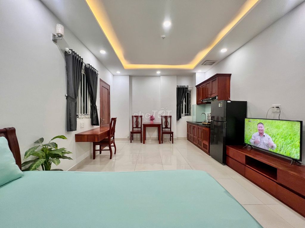 STUDIO 30m2 FULL TIỆN NGHI LÊ VĂN SỸ GIAO TRẦN QUANG DIỆU - ảnh 3