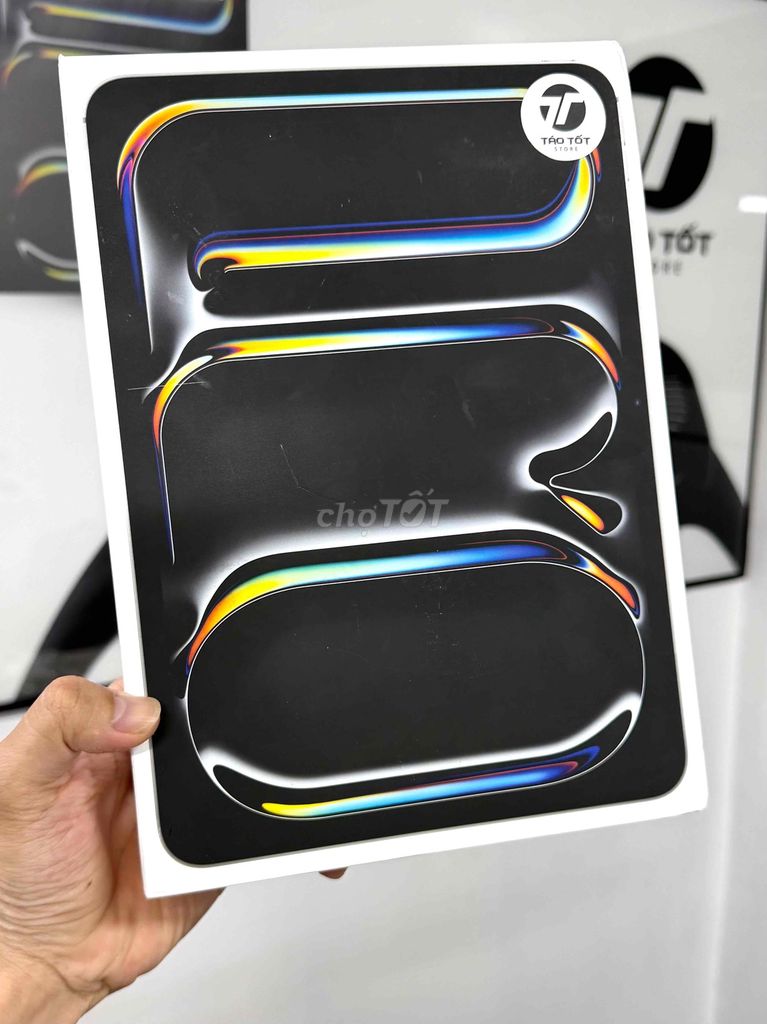 ipad M4 11in 256G Wifi trắng Silver newseal mới 💯. Mua bán Máy tính bảng tại Quận 10 Tp Hồ Chí Minh được đăng bởi Táo Tốt Apple  hình 1
