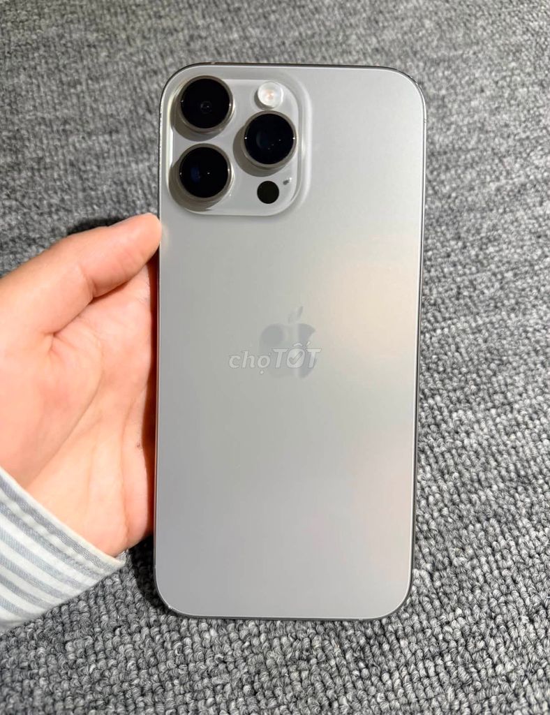 Apple iPhone 16 Pro Max Xám Đã sử dụng 4 tháng. Mua bán Điện thoại tại Quận 5 Tp Hồ Chí Minh được đăng bởi Hội Đồ Điện Tử hình 1