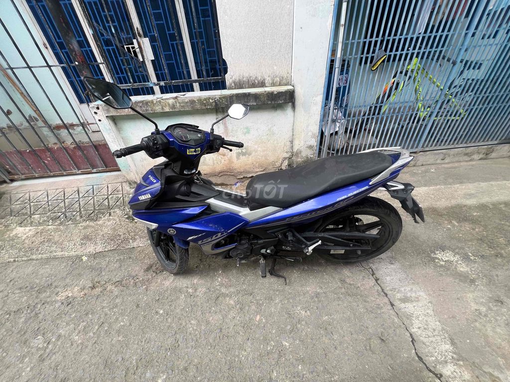 Yamaha Exciter 150 2017 Xanh dương. Mua bán Xe máy tại Thị xã Tân Uyên Bình Dương được đăng bởi mobile  hình 1