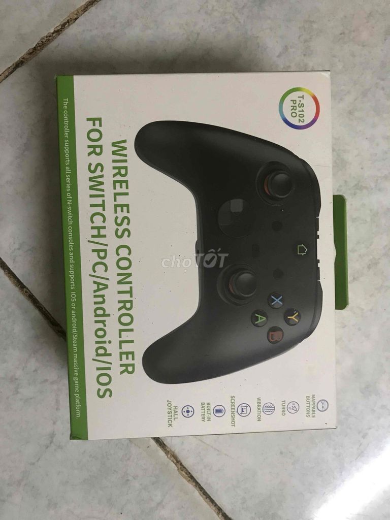 Tay cầm chơi game Đen. Mua bán Thiết bị chơi game tại Quận Tân Phú Tp Hồ Chí Minh được đăng bởi Phong Tài hình 1