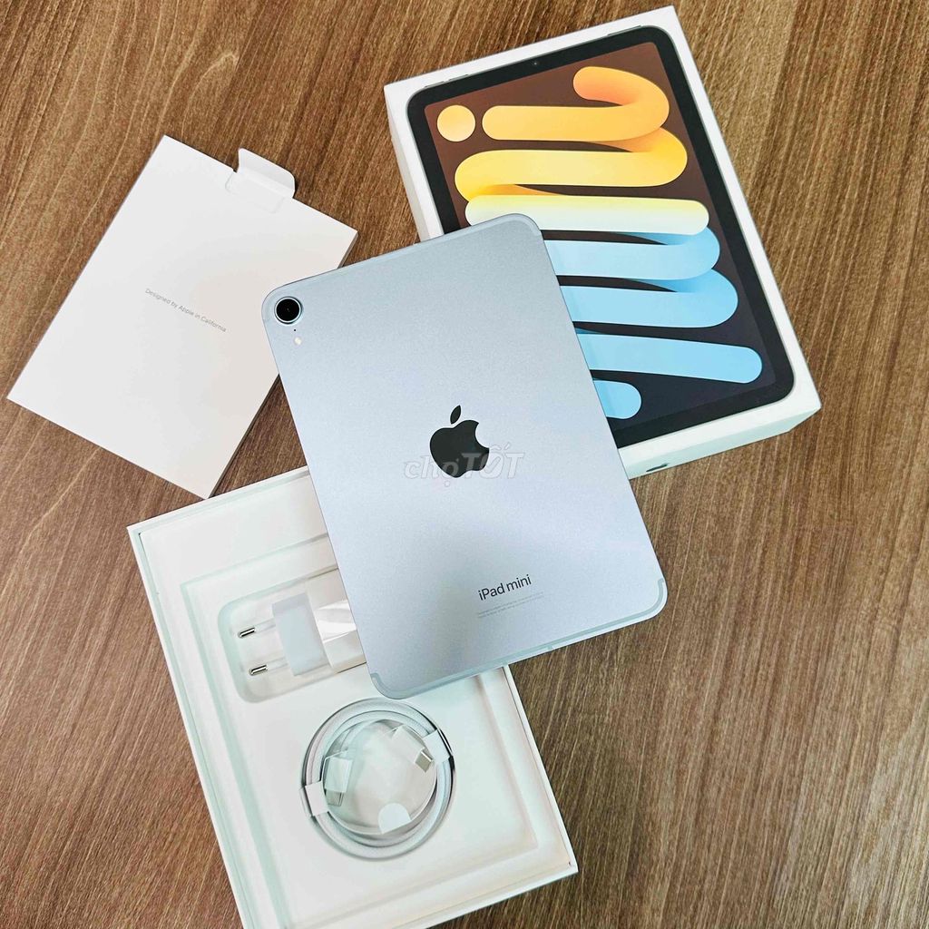 iPad mini 7 128GB 5G Sky Blue Fullbox Việt Nam. Mua bán Máy tính bảng tại Quận Cầu Giấy Hà Nội được đăng bởi Tiệm Công Nghệ hình 1