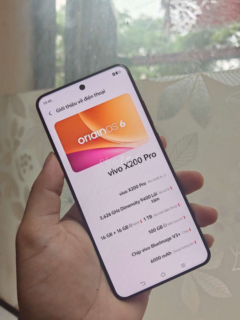 Vivo X200 Pro fullboxx bản cao nhất 16/1TB. Mua bán Điện thoại tại Quận Hoàng Mai Hà Nội được đăng bởi LINH QÚY MOBILE hình 1