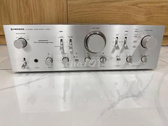 Amply Pioneer A-500 Bạc. Mua bán Tivi, Âm thanh tại Quận 1 Tp Hồ Chí Minh được đăng bởi Hội Đồ Điện Tử hình 1