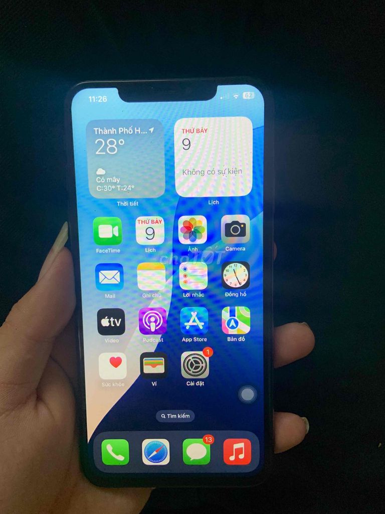 iPhone Xs Max 64GB Đen Đã sử dụng. Mua bán Điện thoại tại Quận Lê Chân Hải Phòng được đăng bởi Huy hình 1