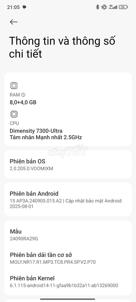 Cần bán lại Xiaomi redmi note 14 Pro 5G. Mua bán Điện thoại tại Quận Hà Đông Hà Nội được đăng bởi Le Dung hình 1